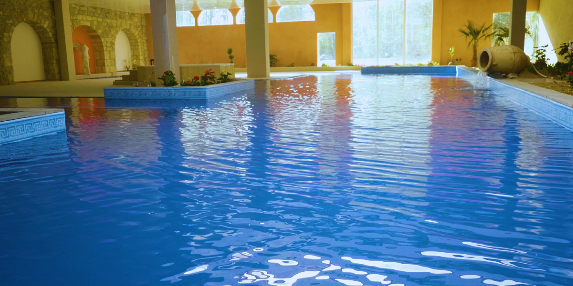 Piscine r&eacute;sidence senior Valence